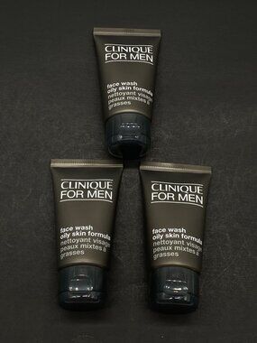 3 Clinique for Men Face wash oily skin formula, 1.7 oz/ 50 ml
